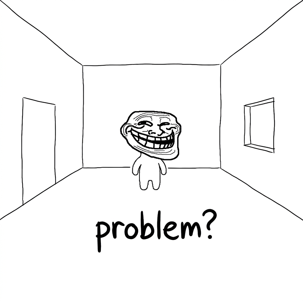 smol troll asking problem?